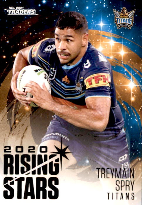 Treymain Spry, Rising Stars, 2021 TLA Traders NRL