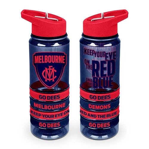 MELBOURNE DEMONS TRITAN BOTTLE & BANDS