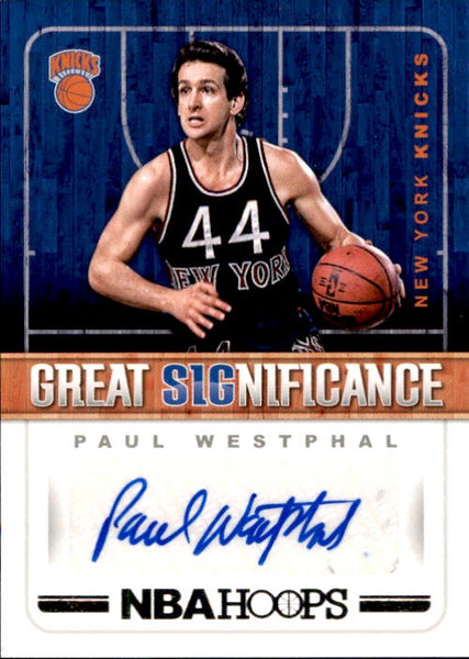 Paul Westphal, Great Significance, 2018-19 Panini Hoops Basketball