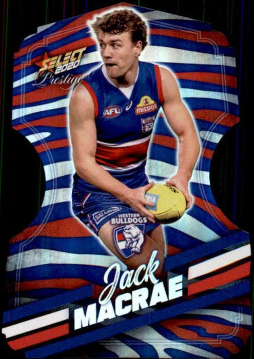 Jack Macrae, Zebra Diecut, 2020 Select AFL PRESTIGE Footy Stars