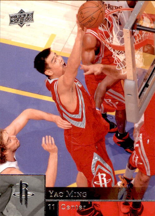 Yao Ming, 2009-10 Upper Deck Basketball NBA