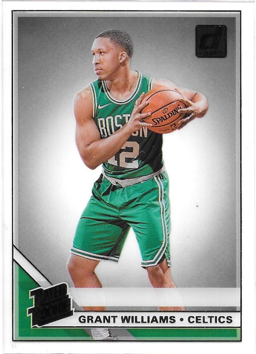 Grant Williams, Gold Rated Rookie, 2019-20 Panini Clearly Donruss Basketball NBA
