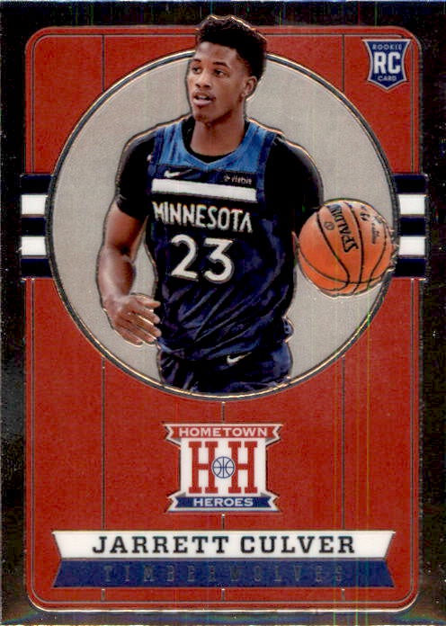 Jarrett Culver, RC, Hometown Heroes, 2019-20 Panini Chronicles NBA Basketball