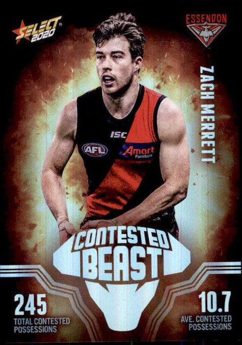 Zach Merrett, Contested Beasts, 2020 Select AFL Footy Stars