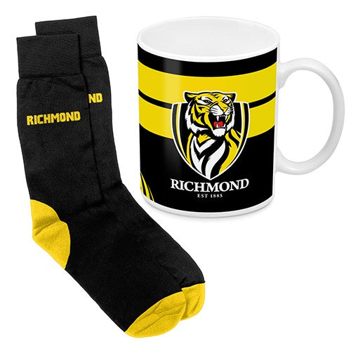 Richmond Tigers Mug and Sock Gift Pack