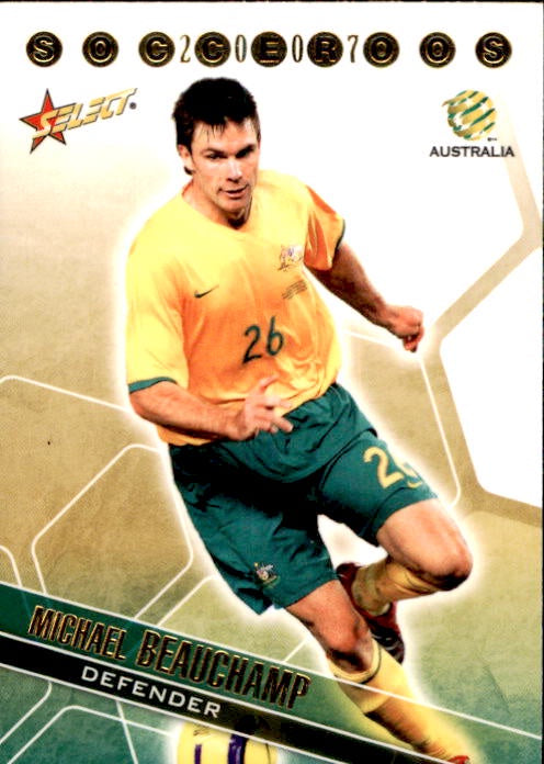 Michael Beauchamp, #SR3, Socceroos, 2007 Select A-League Soccer