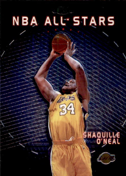 Shaquille O'Neal, NBA All-Stars, 1999-00 Topps Chrome Basketball