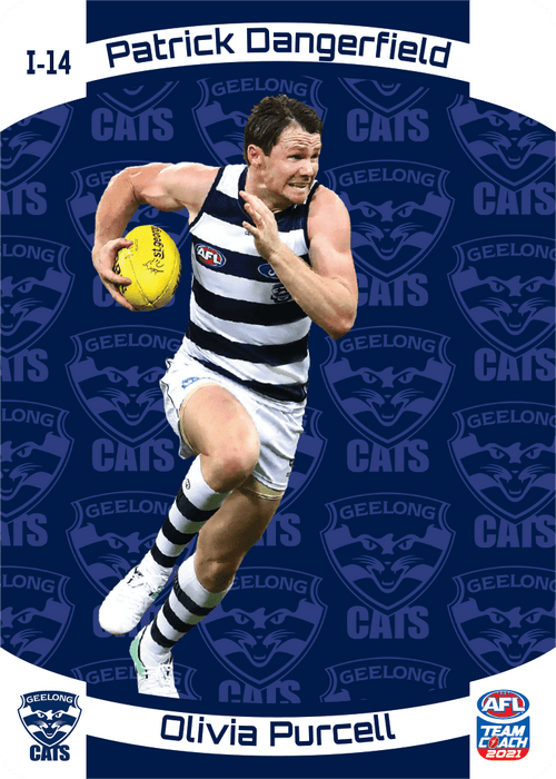 Dangerfield, Purcell, 3D Icons, 2021 Teamcoach AFL