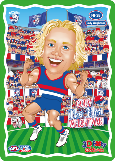 Cody Weightman, 3D Footy Oddbodz, 2023 Teamcoach AFL