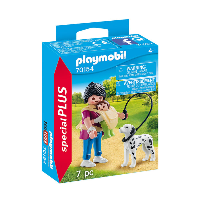 Playmobil 70154 -  Mother with Baby & Dog