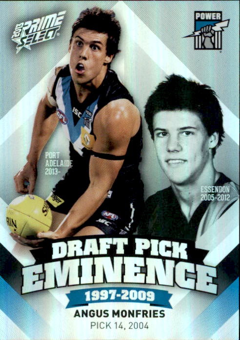 Angus Monfries, Draft Pick Eminence, 2013 Select AFL Prime