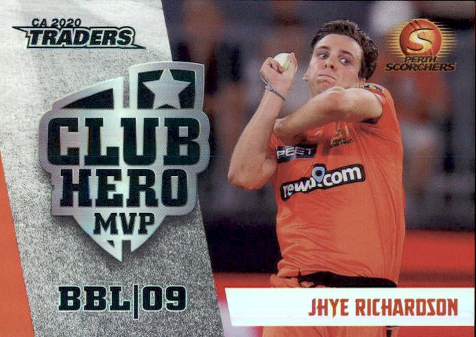 Jhye Richardson, Club Hero, 2020-21 TLA Cricket Australia and BBL