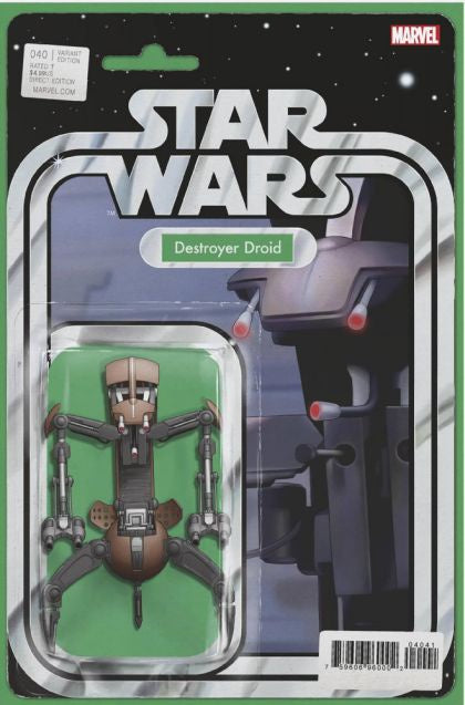 Star Wars #40 Comic (2020) Carded Destroyer Droid Variant Comic