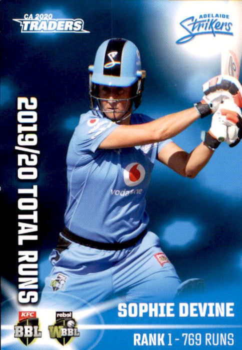 Sophie Devine, Top 10, 2020-21 TLA Cricket Australia and BBL