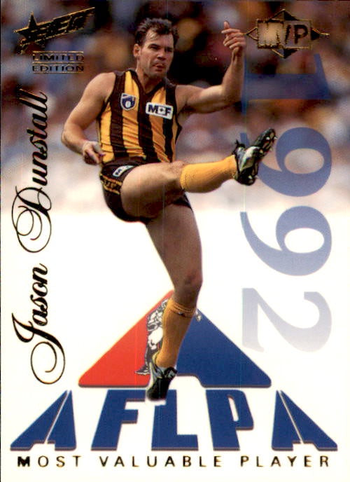 Jason Dunstall, MVP, 1995 Select Limited Edition AFL Sensation