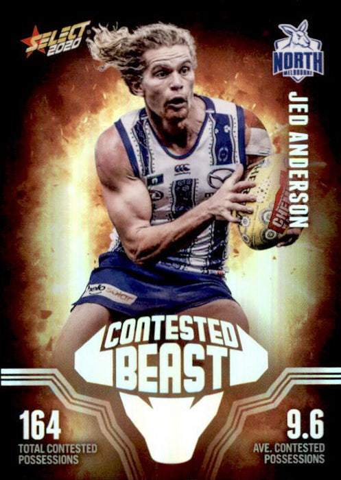 Jed Anderson, Contested Beasts, 2020 Select AFL Footy Stars