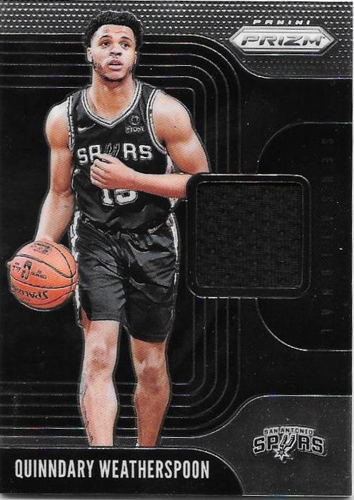 Quinndary Weatherspoon, Sensational Swatches, 2019-20 Prizm Basketball NBA
