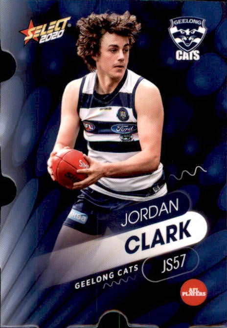 JS57 Jordan Clark, Jigsaw, 2020 Select AFL Footy Stars