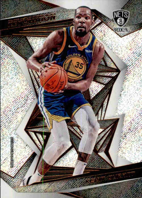 Kevin Durant, #43, 2019-20 Panini Revolution Basketball NBA