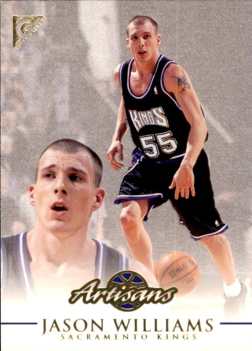 Jason Williams, Artisans, 2000-01 Topps Gallery NBA Basketball