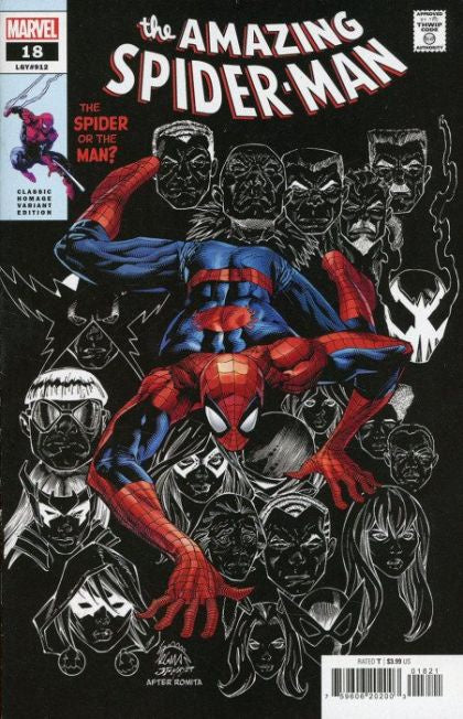 The Amazing Spider-man #18 Stegman Classic Homage Variant Comic