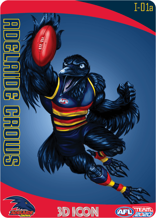 Adelaide Crows Mascot, 3D Icon, 2020 Teamcoach AFL