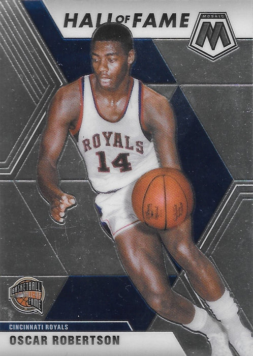 Oscar Robertson, #286, Hall of Fame, 2019-20 Panini Mosaic Basketball NBA