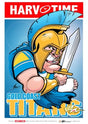 Gold Coast Titans, NRL Mascot Harv Time Poster