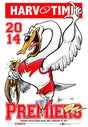 Sydney Swans, 2014 Premiers, Harv Time Poster