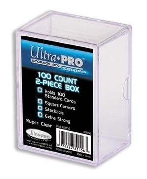ULTRA PRO Card Storage Box - 2 Piece 100ct