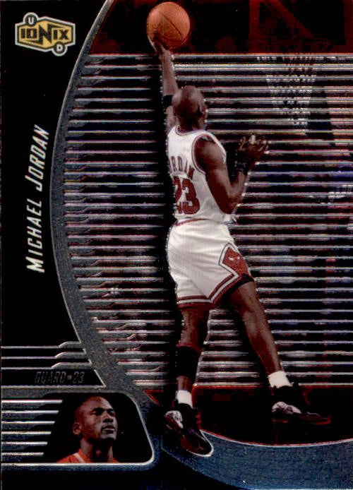 Michael Jordan, #3, 1998-99 UD Ionix Basketball NBA