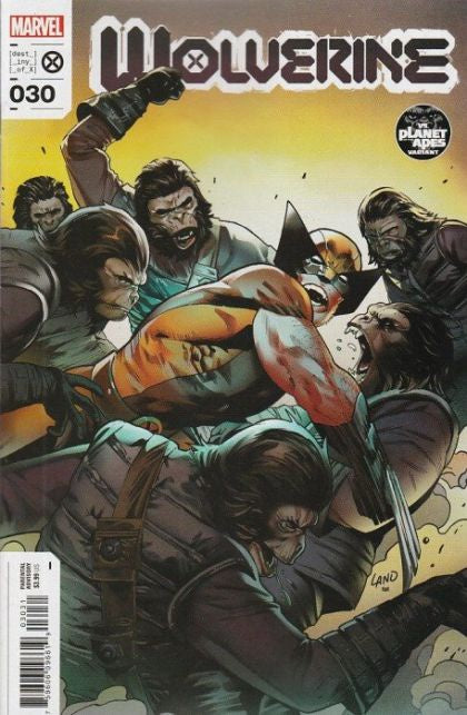 Wolverine #30 Planet of the Apes Variant Comic