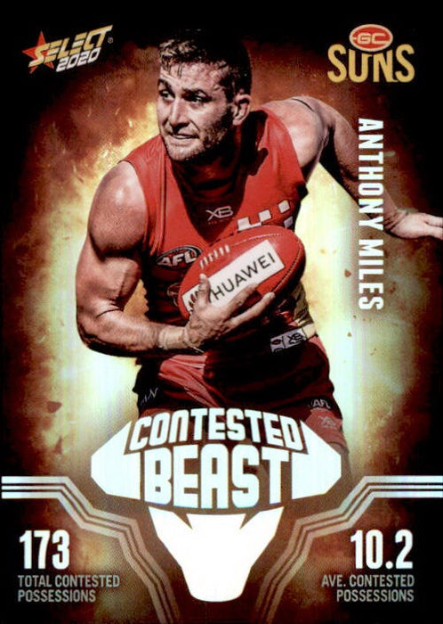 Anthony Miles, Contested Beasts, 2020 Select AFL Footy Stars