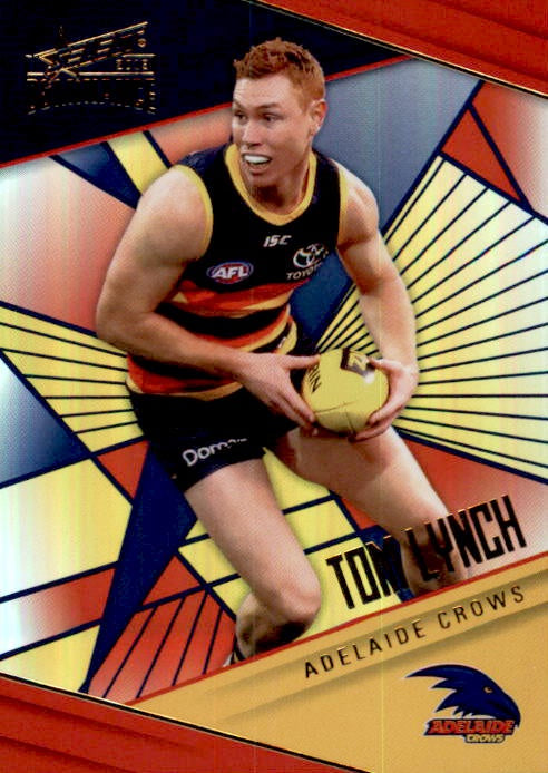 Tom Lynch (Adelaide), Holofoil Parallel, 2019 Select AFL Dominance