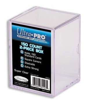 ULTRA PRO Card Storage Box - 2 Piece 150ct