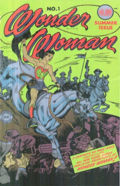 Wonder Woman, Vol. 1, #1 FOIL Variant Facsimile Comic