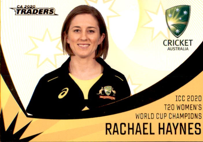 Rachael Haynes, 2020 T20 World Champions, 2020-21 TLA Cricket Australia and BBL