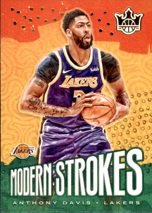 Anthony Davis, Modern Strokes, 2019-20 Panini Court Kings Basketball NBA