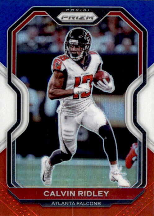 Calvin Ridley, Red White Blue Prizm, 2020 Panini Prizm Football NFL