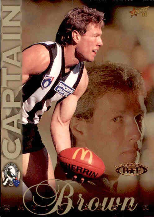 Gavin Brown, Captain Card, 1998 Select AFL