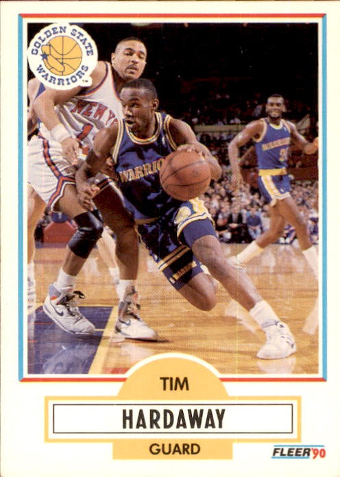 Tim Hardaway, RC, 1990-91 Fleer Basketball NBA