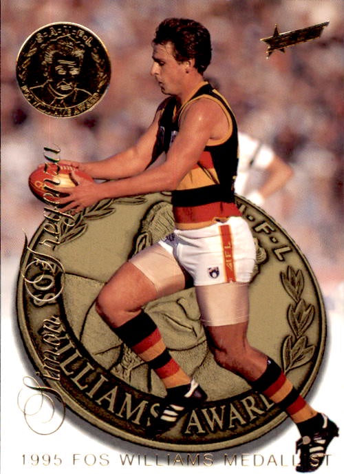 Simon Tregenza, Fos Williams Medallist card, 1996 Select AFL