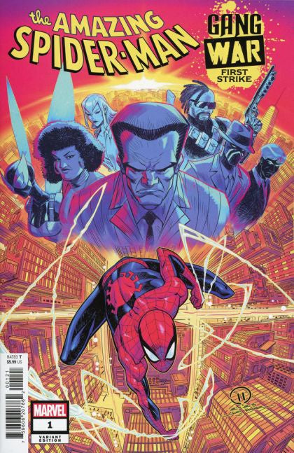 The Amazing Spider-Man: Gang War - First Strike, #1 Vazquez Variant Comic