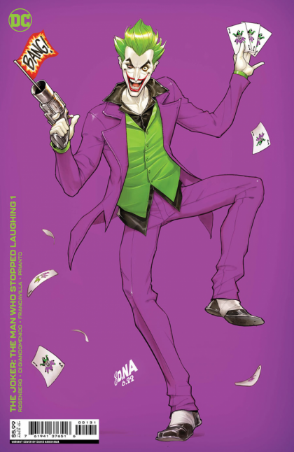 DC The Joker: The Man Who Stopped Laughing #1, Nakayama Variant Comic