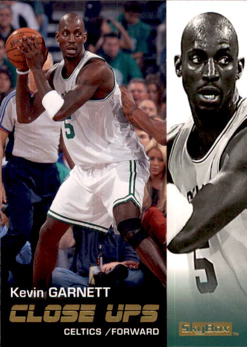 Kevin Garnett, Close Ups, 2008-09 Skybox Basketball NBA
