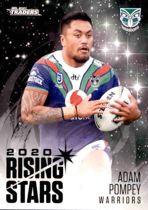 Adam Pompey, Rising Stars, 2021 TLA Traders NRL