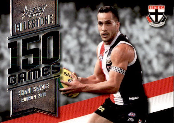 Shane Savage, 150 Games Milestone, 2020 Select AFL Footy Stars