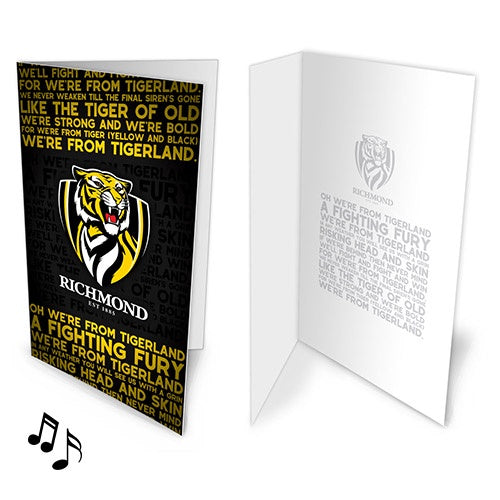 Richmond Tigers Musical Gift card