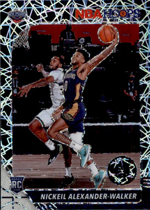 Nickeil Alexander-Walker, RC, Silver Laser Prizm, 2019-20 Panini Hoops Premium Stock Basketball NBA