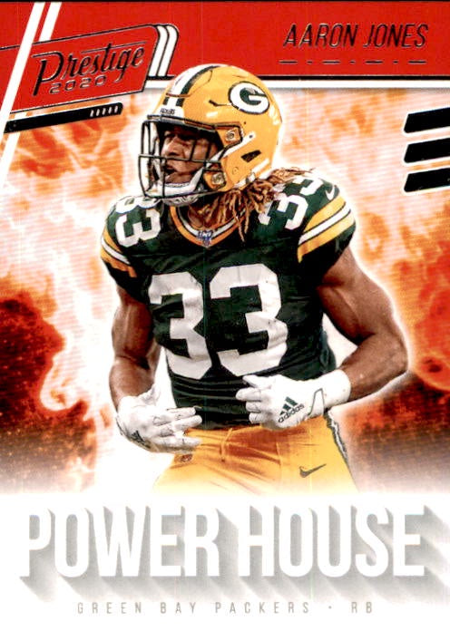 Aaron Jones, Power House, 2020 Panini Prestige Football NFL